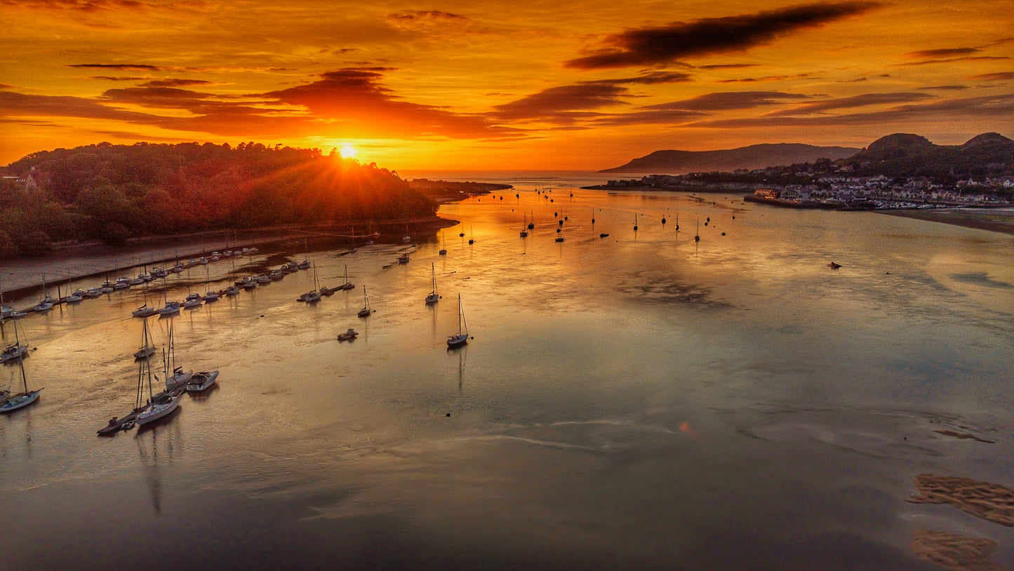 Conwy sunset