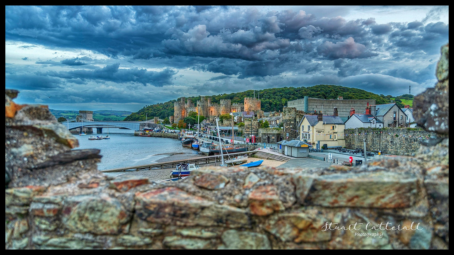 Conwy from the wall